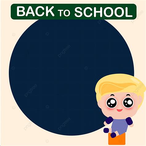 Back To School Vector Hd Png Images Facebook Frame Back To School