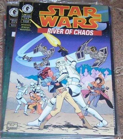 Star Wars River Of Chaos 1 2 1995 Dark Horse Jedi Palpatine Empire