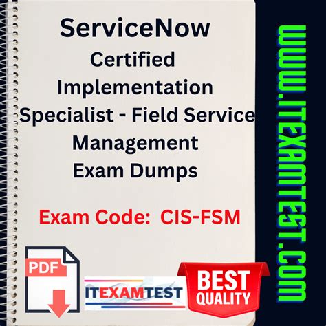 Free CIS FSM Exam Dumps 2024 ITEXAMTEST