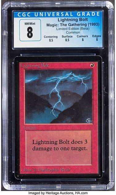 Alpha Lightning Bolt Mtg