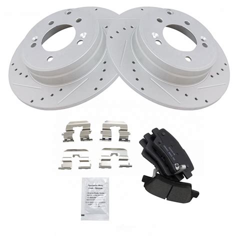 Disc Brake Kit Performance Ceramic Performance Brake Pad And Rotor Kit