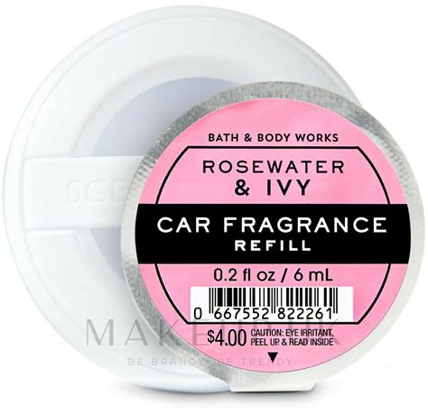 Car Perfume Refill Bath And Body Works Rose Water Ivy Car