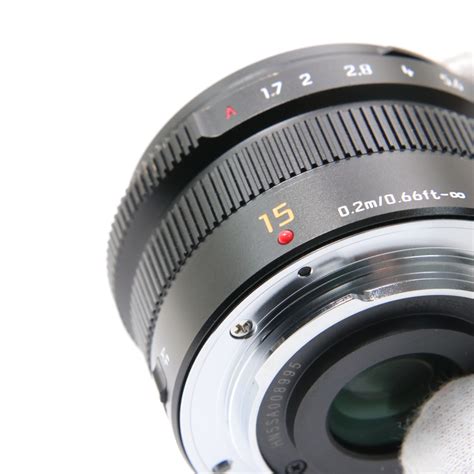 Panasonic Leica Dg Summilux Mm F Asph Black Ebay