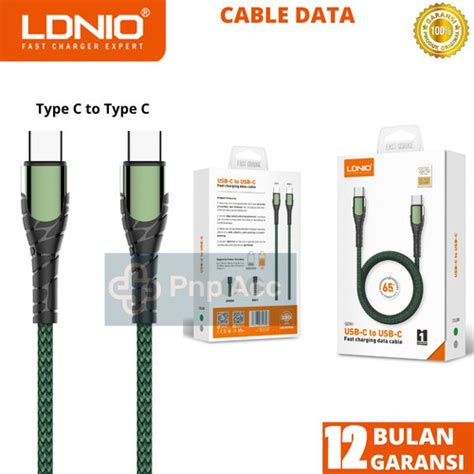 Promo Ldnio Lc Kabel Data Type C To Type C Fast Charging Pd W