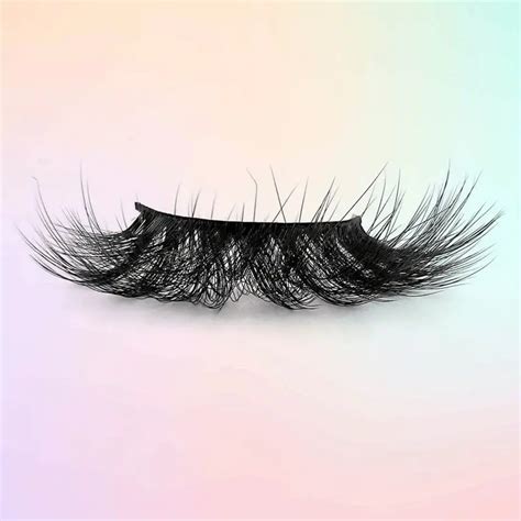 Fluffy And Thick D Curling Faux Mink False Eyelashes Extension Enhance Your Eye Look Temu