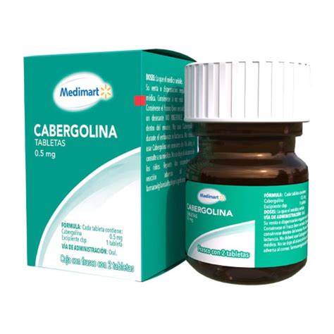 Cabergolina Medimart Tabletas Mg Bodega Aurrera Despensa A Tu Casa