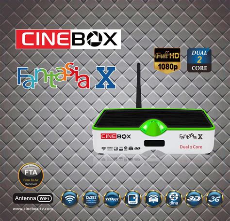 Az Telesat Cinebox Fantasia X Nova Atualiza O