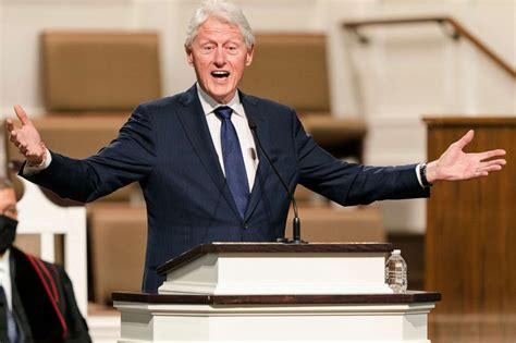 Former President Bill Clinton Leaves Hospital Following Blood Infection