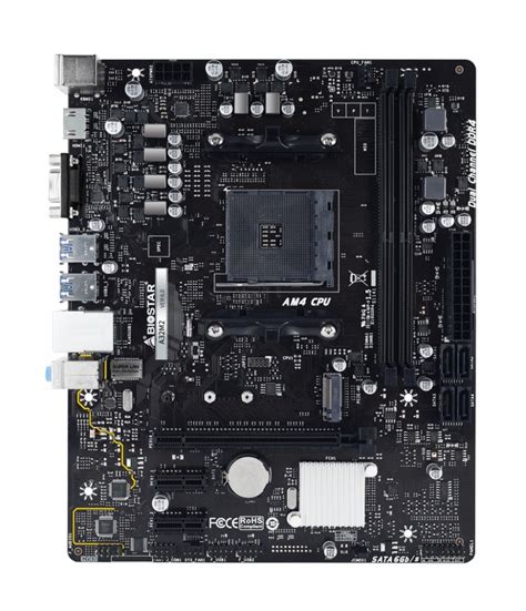 Compra Tarjeta Madre Biostar Micro Atx S A M Amd A Hdmi Gb