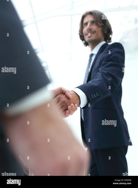 Success Concept In Business Handshake Of Partners Stock Photo Alamy