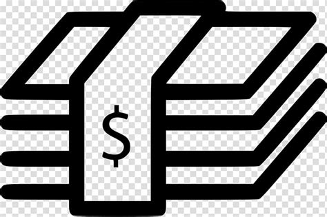 Money Computer Icons Payment Bank Finance Stacked Transparent