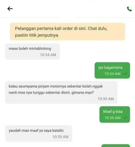 11 Momen Apes Driver Ojek Online Gagal Dapat Orderan Gara Gara Motor