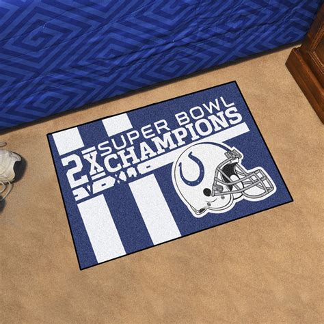 Fanmats Dynasty Indianapolis Colts X Nylon Face All