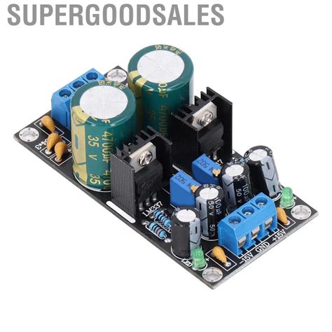 Supergoodsales LM317 LM337 Voltage Regulator Module Adjustable Power