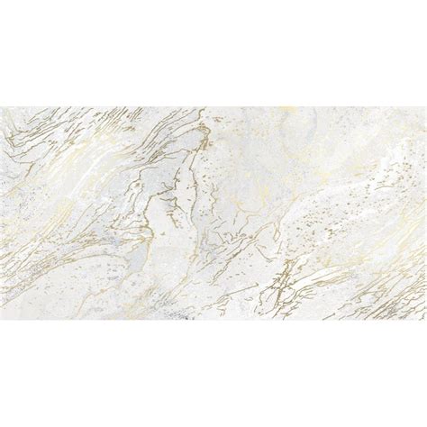 BRENNERO CERAMICHE TILE JEWEL NEBULOSA WHITE LEVIGATO RECTIFIED 60X120