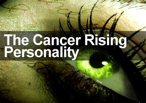 Cancer Rising Personality - 6 Facts People Always Get Wrong