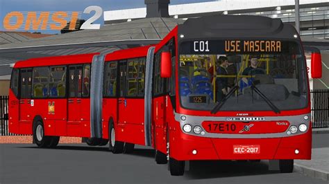 Neobus Mega Brt Biarticulado Volvo B M I Omsi Youtube