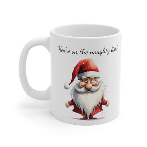 Christmas Funny Mugs, Christmas Mugs - Etsy