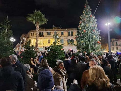 Messina L Accensione Degli Alberi E Delle Luminarie Segna L Inizio