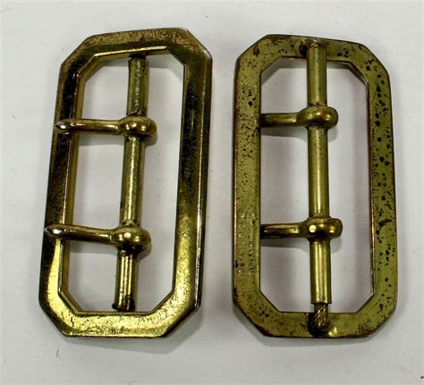 Lot Wwii Australian Military Steel Service Dress Belt Buckle 2 Items