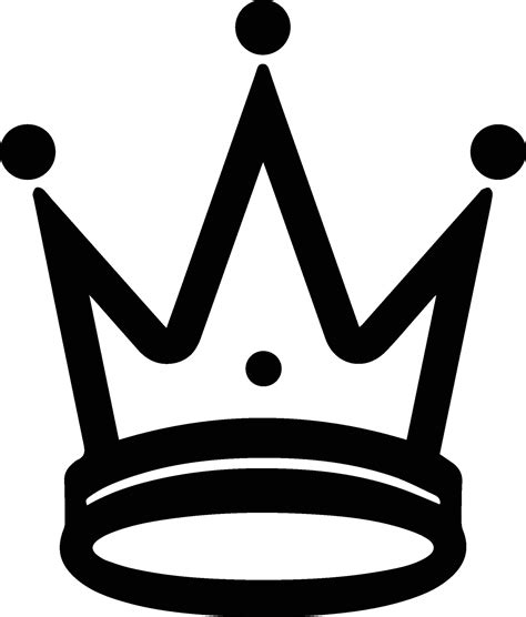 crown logo in flat line art style 32730625 Vector Art at Vecteezy