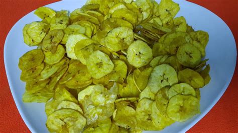 Nendran Banana Chips Recipe In Tamil How To Make Crispy Banana Chips