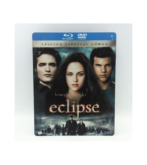 Eclipse La Saga Crepusculo Edicion Especial Combo Caja Steelbook