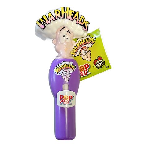 Warheads Pop Pals 8g The Whizz Pop Candy Shop