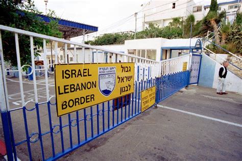 Israel Lebanon Border Editorial Image Image Of Border 42465295