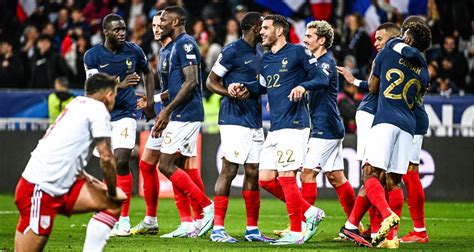 Gibraltar France Les Bleus Signent La Plus Large Victoire De Son