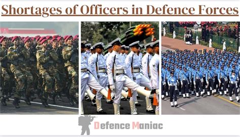 Indian Armed Forces Face A Shortage Of 6000 Officers