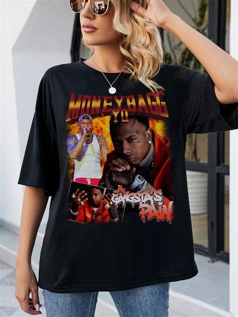 Moneybagg yo Unisex Shirt Moneybagg Yo Fan, Larger Than Life Tee