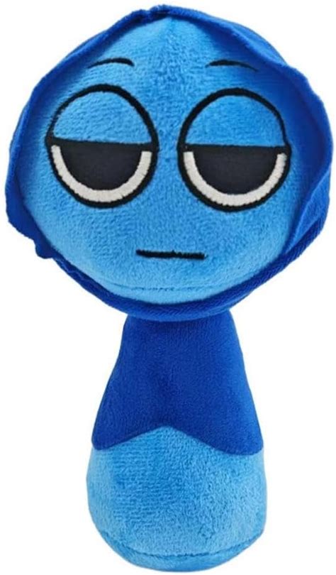 Djkdjl New Sprunki Plush 10 Cute Blue Jevin Plushies Toy For Fans