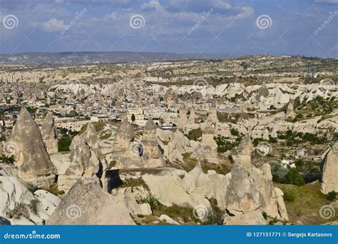 Goreme Valley Cappadocia Turkey Ancient Byzantine Christian Churches