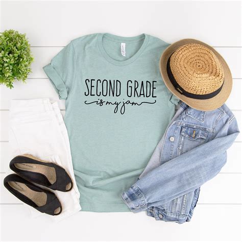 2nd Grade Teacher Shirt - Second Grade Is My Jam - 2nd Grade Team ...