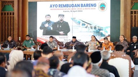 Gelar Musrenbang RKPD 2025 Henggar Sampaikan Sejumlah Poin Penting