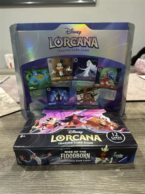 DISNEY LORCANA RISE Of The Floodborn Chapter 2 Booster Box Disney 100