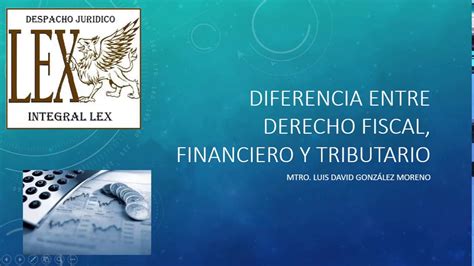 DIFERENCIA ENTRE DERECHO FISCAL FINANCIERO Y TRIBUTARIO YouTube