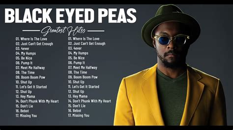 Black Eyed Peas Black Eyed Peas Songs Black Eyed Peas Playlist Black