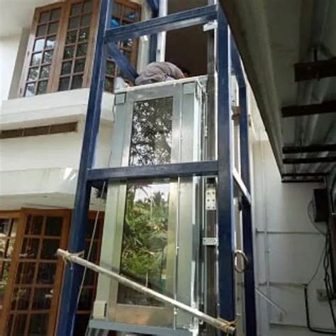 Geared Residential Passenger Elevator Max Persons 6 Persons With