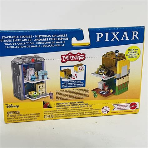 Disney Pixar Minis Wall E Stackable Stories Mini Playset New In Box