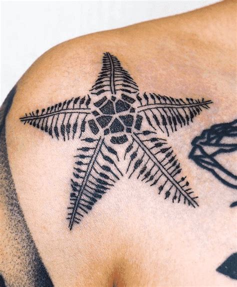 Tribal Starfish Tattoo