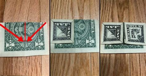 Dollar Bill Origami Bow Tie 6 Steps The Daily Dabble