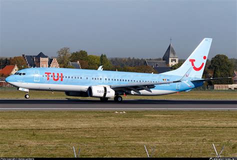 OO JAD TUI Fly Belgium Boeing 737 8K5 WL Photo By Matteo Lamberts ID