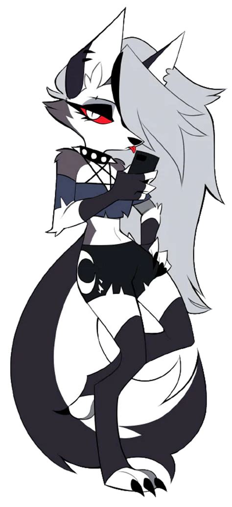 Loona Is The Tetartagonist Of Helluva Boss A Spin Off To Hazbin Hotel She Is The Receptionist