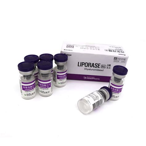 Buy Liporase Hyaluronidase 1 Vial, 1500 I.u. Hyaluronic Acid from ...