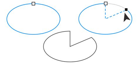 CorelDRAW Help Ellipses Circles Arcs And Pie Shapes