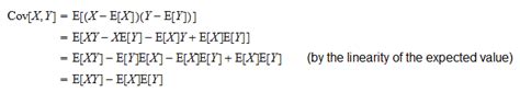 Covariance Definition Based On The Expected Value