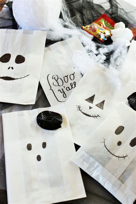 Diy Halloween S Igkeiten Verpackung Aus Papiert Ten Partystories Blog