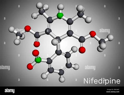 Nifedipine Molecular Hi Res Stock Photography And Images Alamy